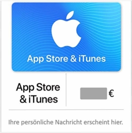 Geschenkkarte für App Store & iTunes Config - für Deutschland - per E-Mail - 1